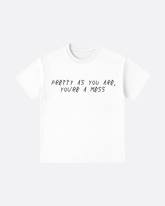 NEGLIGENT WHITE TEE